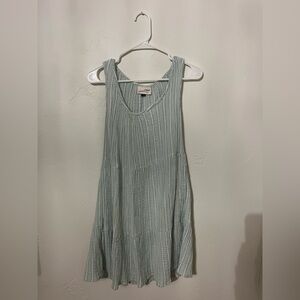 Sage Tiered Sun Dress